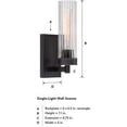 thumbnail image 4 of 95001-IG Designers Fountain Braden - 1 Light Wall Sconce-11 Inch Tall and 5 Inch Wide, 4 of 4
