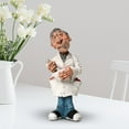 thumbnail image 2 of Modern Doctor Statue Small Figurine Art Crafts Decorative Collectible Sculpture for Home Bedroom Bookshelf Desk Office Decor , 6.5cmx6.5cmx15.5cm, 2 of 8
