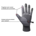 thumbnail image 4 of Hvmvliv Winter Gloves Outdoor Warm Gloves All-Finger Touchs Screen Winter Gloves for Unisex Windproof Skiing Gloves for Outdoor Warm Gloves Gray, 4 of 9
