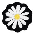 thumbnail image 3 of 1PC Bath Mat Flower Like Carpet Round Rug Water Absorption Non- Floor Mat Stain-Resistant Machine Washable Multi-Scenario Decorative for Bathroom Kitchen Living Room Bedroom, 3 of 15