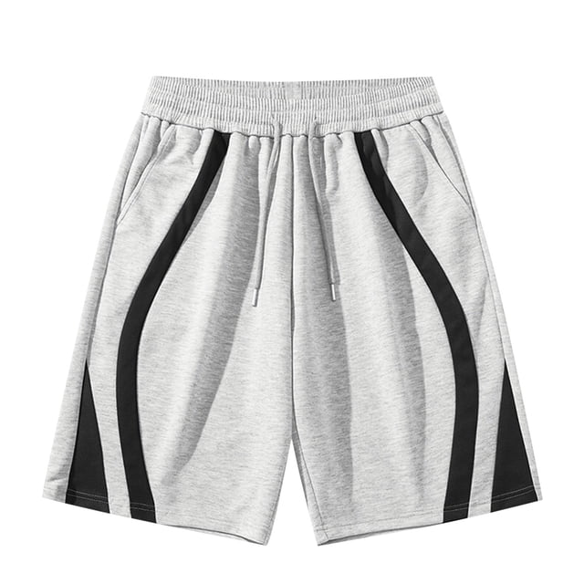 pstuiky Pantalones cortos para hombre, Pantalones cortos deportivos casuales de moda para hombre, holgados, con bolsillos y cordón Pantalones cortos cargo