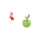 thumbnail image 5 of Estatua de estaca de jardín,Adorno de flamenco para jardín,patio,porche,Estatua de flamenco,estatuilla,escultura,exterior,playa,Estatua,Escultura de fruta artificial,estatua y artesanía, 5 of 8