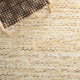 thumbnail image 6 of SAFAVIEH Marbella Carlene Geometric Striped Area Rug, Yellow/Ivory, 3' x 5', 6 of 8