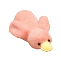 65cm Soft Cotton Duck Doll Pillow - Huggable Sleeping Soother Toy - Cuddle Plush Gift for Babies Teens Room Decor(Pink,65cm)