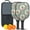 Pioneer Flower Floral, variant on Pickleball Paddles Set,Pioneer Flower Floral Print Pattern Fiberglass Surface Pickleball Racket Set with 2 Indoor Outdoor Pickleball Balls and Pickleball Bag,Pickle-ball Equipment