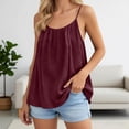 thumbnail image 4 of Summer Tank Tops for Women Casual Loose Fit Sleeveless Backless Cotton Linen Tanks Beach Vacation Outfits, 4 of 4
