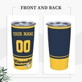 thumbnail image 3 of Milwaukee Custom Tumbler 20 oz for Women Men gift, Custom Name and Number Tumbler, with Lid and Straw Stainless Steel Tumbler Double Walled, 3 of 6