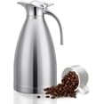 thumbnail image 1 of Jarra Térmica para Café 2L Cafetera Térmica Acero Inoxidable, Jarra aislada al vacío con Tapa Hermética y Asa Anti-quemadura，Apto para hogares y restaurantes, 1 of 7