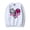 White, variant on AJ Lee Love Bites Merch Crewneck Sweatshirts Cosplay Women Men Fashion Y2K Long Sleeve Stylish Design Top