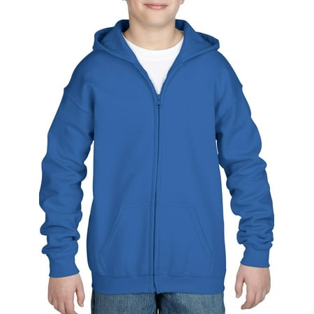 Gildan Kid's Heavy Blend Full Zip Hooded Sweatshirt