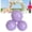 3pcs Purple, variant on Reusable Balloon Garland - Reusable Balloon Garland Inflatable Cluster Arch Kit with Linked PVC Balloons & Elastic Bands, Easy Setup Party Decoration for Birthday Wedding Events (3pcs Light Blue)
