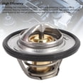 thumbnail image 3 of Engine Coolant Thermostat, OEM Standard 160f Engine Thermostat Robust Metal Construction Easy Installation High Efficiency  for Automobile, 3 of 7