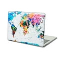 thumbnail image 1 of KSK KAISHEK Plastic Hard Shell for 2012 - 2015 Rel. MacBook Pro 15" Retina Display No Touch Model: A1398 World Map 3, 1 of 5