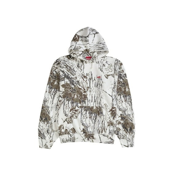 Supreme Men's Small Box Hooded Sweatshirt (SS24) Snow Camo, from StockX