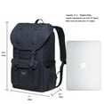 thumbnail image 2 of KAUKKO Laptop Travel Backpack, Outdoor Rucksack Fits 15.6 Inch Laptop(18-black), 2 of 5