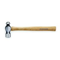 Westward 16 oz. Ball Peen Hammer, 13 3/4 in L Hickory Handle, Steel Head 2DBR8