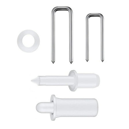 85 Pieces Spring-Loaded Shutter Repair Pins & Tilt-Rod for Staples & Washers Replacement Window Tools Give Louvers New-L