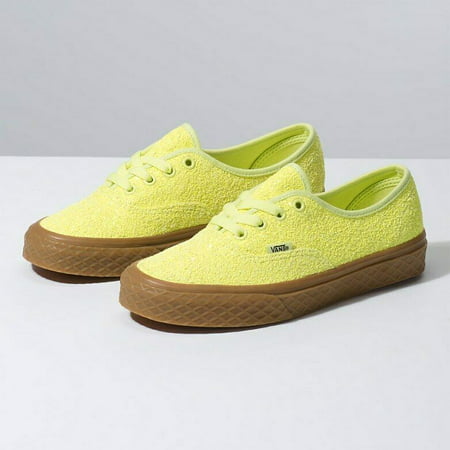 Vans Authentic Ice Cream Glitter Yellow Women's Classic Skate Shoes Size