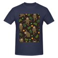 thumbnail image 4 of Bingfone Sloth Doing Yoga Men'S Loose Fit Short-Sleeve Pocket T-Shirt, 4 of 7