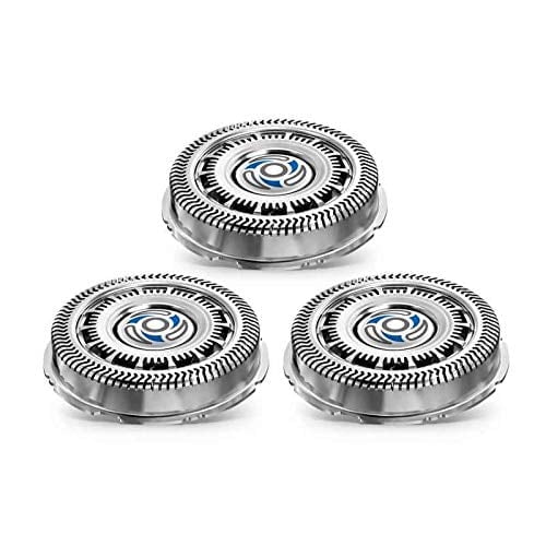 Pour Philips Series 7000 Tête de Rasoir de Rechange Sh70/50 7000 Series 3 X Tête de Coupe Rotative