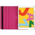 thumbnail image 4 of Golden Sheeps PU Leather 360 Rotating Case Compatible for iPad 9/8/7 Generation Case (2021/2020/2019) 10.2 inch Auto Sleep/Wake Folding Stand Smart Cover with a Viewing Stand-Pink, 4 of 5