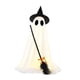 thumbnail image 3 of Luz fantasma de Halloween,Escoba de bruja con decoración fantasma brillante de Halloween,Fantasma de tela blanca iluminado con luz fantasma,Decoración de Halloween con fantasmas aterradores, 3 of 9