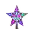 thumbnail image 2 of Christmas Tree Topper, Crystal Star Ornament, LED Light Decor, Multicolor Flashing Effect and Sturdy Reusable Build for Tree Branches, Mantel Shelves and Holiday Gatherings., 2 of 7