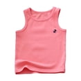thumbnail image 4 of Wxirdiow Débardeurs Sans Manches pour Enfants Débardeurs pour Garçons Débardeurs Sans Manches à Col Rond pour Enfants T-Shirts d'Entraînement Rouge Melon D\'eau Taille, 9-10 Ans, 4 of 6