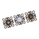 thumbnail image 5 of Juego de 3 relojes de pared con patrón de decoración musulmana, reloj decorativo con pilas, marco hueco para dormitorio, oficina, multiusos Marrón mayimx Reloj de pared, 5 of 9