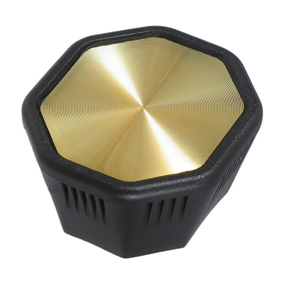 Raindrops Pickleball End Cap Protective Cover for Badminton Racket Handle, Golden Replacement Accessory