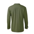 thumbnail image 4 of Camisa Camisas con botones para hombre Camisas de verano transpirables Camisas de yoga para la playa (Verde militar S) Ygjytge ejercito verde T S para Hombre, 4 of 7