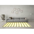 thumbnail image 3 of Ahgly Company Indoor Rectangle Solid Yellow Modern Area Rugs, 6' x 9', 3 of 4