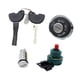 thumbnail image 2 of Interruptor de encendido de motocicleta, reemplazo directo, fácil de instalar, suministros prácticos, accesorios con llaves para ET4 50cc, 2 of 9