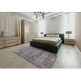 thumbnail image 4 of Ahgly Company Indoor Square Mid-Century Modern Cloudy Gray Oriental Area Rugs, 7' Square, 4 of 6