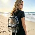 thumbnail image 6 of LYHaoo Transparent Beach Backpack For Summer Travel And Day Trips Clear See Through Daypack, 6 of 6