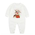 thumbnail image 1 of Ensemble de Pyjamas Assortis pour la Famille, Hauts à Manches Longues Col Rond + Pantalons Longs, Vêtements pour Chien, 1 of 2