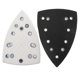 thumbnail image 3 of Almohadilla de lijado triangular con gancho y bucle, 98 x 148 mm, 4 clavos y 7 agujeros, compatible con DTS 400-REQ, 3 of 5