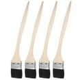 thumbnail image 1 of Uxcell Pincel de Radiador Negro Curvado de 17" de Longitud y 2.5" de Ancho con Mango de Madera Largo 4Pack, 1 of 5