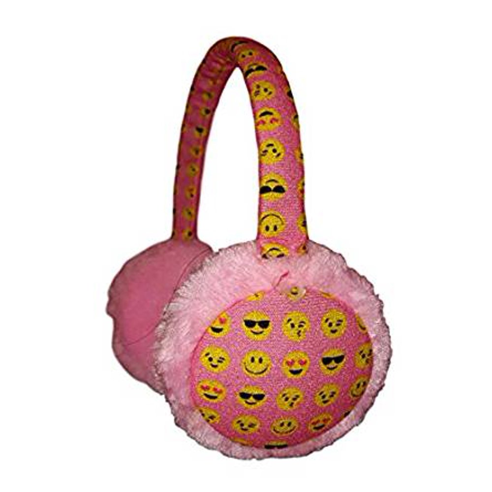 Fluffy Emoji Plush Earmuffs