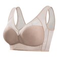thumbnail image 3 of Breezora Women's Plus Size Breathable Mesh T Shirt Wireless Soft Comfort Support Bra for Daily Wear and Everyday Activities, 3 of 5
