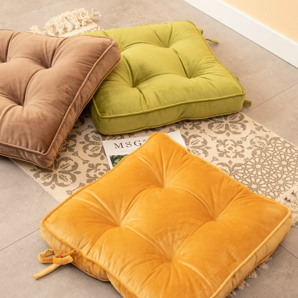 Guardoinrt Soft And Comfortable Seat Cushion Seating Experience Square Floor Pillows Pad Chair Pads Cushions Chair Seat Cushion gray 43 43cm 1Set
