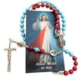 thumbnail image 2 of Juego de rosarios Westmon Works Divine Mercy, colorida, cuentas de vidrio, 2 of 7