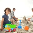 thumbnail image 3 of Kjfeif 5-Pieces Beach Toy Sand Set, Complete Sand Play Kit for Sandpit Fun, Summer Outdoor Activity Toys with Multiple Tools for Building and Digging, Perfect for Backyard Play, 3 of 9