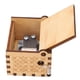 thumbnail image 1 of Caja de música, caja de música de madera, caja de música clásica, caja de música con manivela, claridad notable, 1 of 14