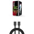 thumbnail image 1 of Accessory Bundle for Galaxy Z Fold 4: Slim Snap-On Case (Green Frog), PD Power Delivery USB-C to USB-C Cable (3 Feet), 1 of 6