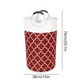 thumbnail image 3 of Chmadoxn Laundry Basket, Laundry Hamper, Collapsible Laundry Baskets, Dirty Clothes Hamper, Waterproof Laundry Basket with Foam Protected Aluminum Handles for College Dorm, Family, 3 of 6