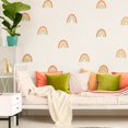 thumbnail image 4 of HLONK 6Pcs Rainbow Wall Decals Kids Room Decor Hand Drawn Rainbow Wall Sticker Multi Colored Rainbow Decor Stickers, 4 of 5