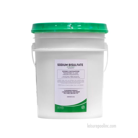 Leisure Pool pH Decreaser (Sodium Bisulfate) | 50 lb. Pail