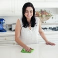 thumbnail image 5 of Eurow Microfiber Cleaning Towels Green with Black Trim 12 x 12in 350 GSM 50 Pack, 5 of 7