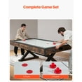 thumbnail image 6 of VEVOR 84" Air Hockey Table, Indoor Arcade Table Gaming Set with 2 Pushers, 2 Pucks, Electronic Scorer, X-shaped Legs & High-powered Blower, Air Powered Hockey Game Table for Family Game Room Office, 6 of 9